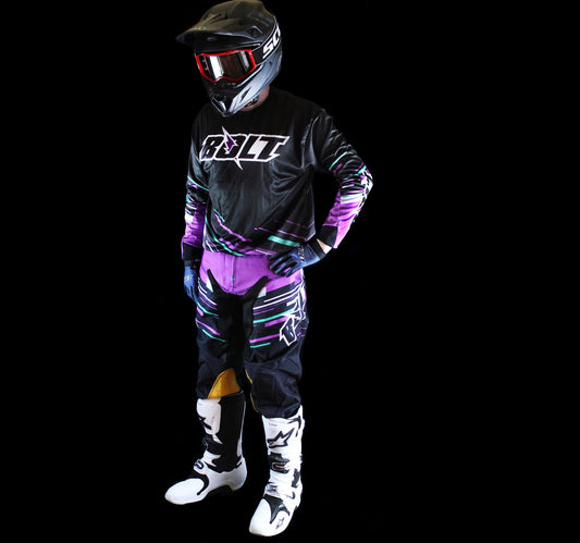 Bolt Everywear Schwarz/Lila Linie