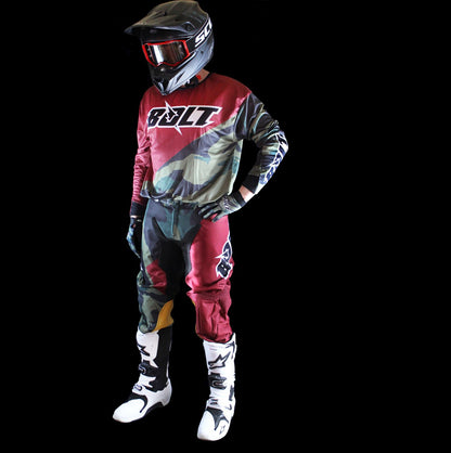 Bolt Everywear Burgundy Camo Pants